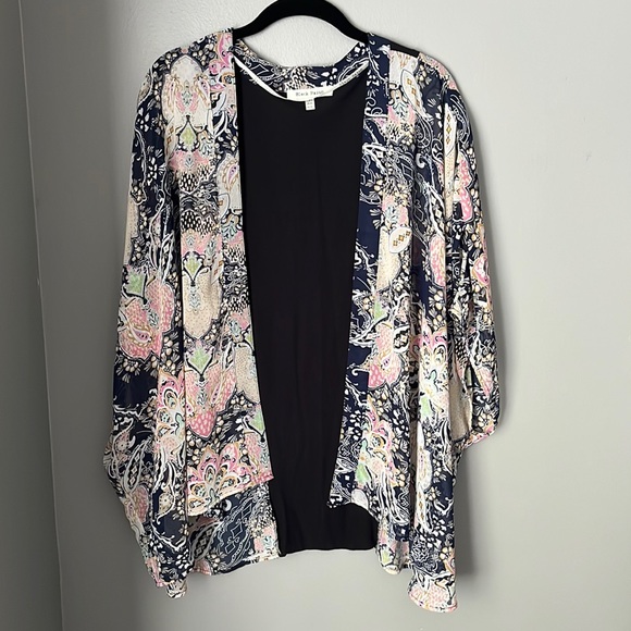 GUC- Cute multicolored Shawl Cardigan - Picture 4 of 9